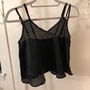 Black shein top